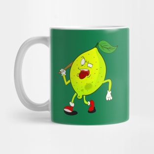 Angry Yellow Lemon Mug